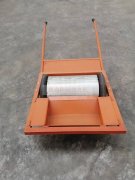 通過式拋丸清理機(jī)收丸收砂小車，鋼砂回收設(shè)備，省時(shí)省力